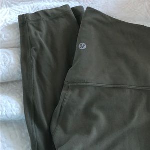 Lululemon Align 7/8 Leggings - Olive Green